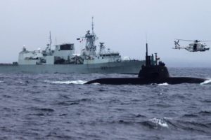 Ejercicios de guerra anti-submarina “Dynamic Mongoose” frente a las costas noruegas. | Foto: OTAN.